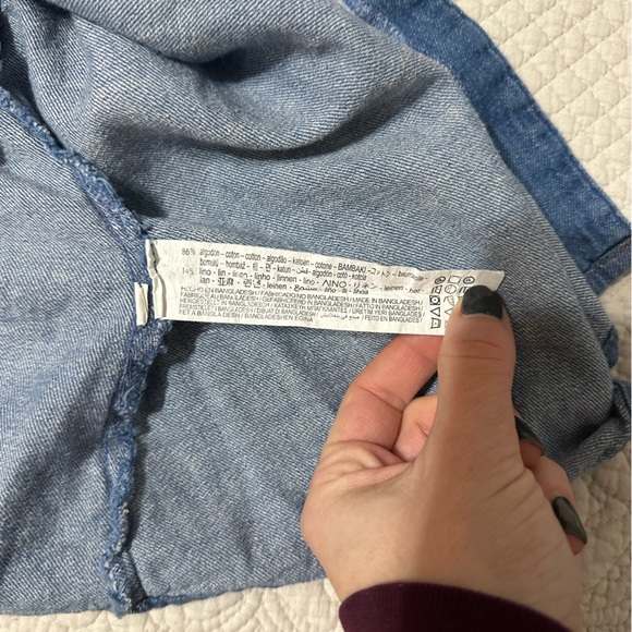 Zara jean dress - size S - Picture 2 of 5